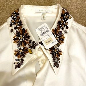 Vintage Escada buttondown blouse